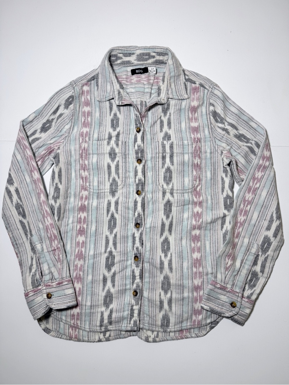 Urban Outfitters BDG Long Sleeve Button Down Shirt